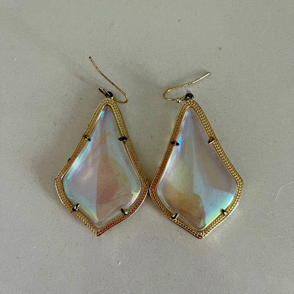 Large Kendra Scott Iridescent Earrings